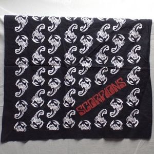 Vintage 1980s Scorpions Bandana